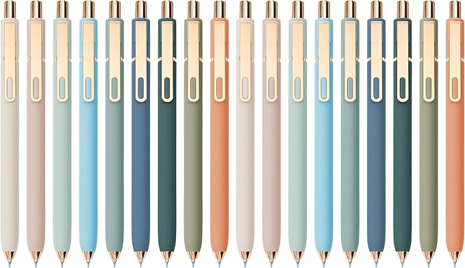 Linbsunne Gel Pens Black Ink Pens by Linbsunne