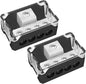 Joinfworld 4 Way Power Distribution Block Car Audio 0/2/4 Gauge Input 4/8/10 by Joinfworld