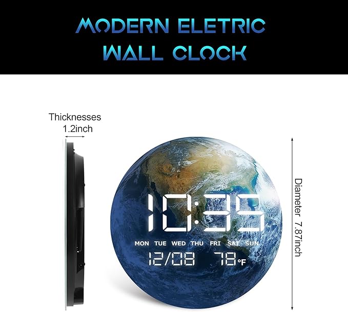 HOMLOVE Digital Desk Clock - Image 2