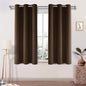 DWCN Brown Blackout Curtains for Living Room, Room Darkening Thermal Drapesfor by DWCN