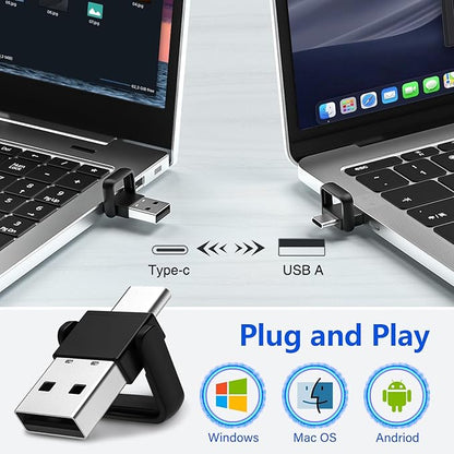 2-in-1 USB Type C Presentation Clicker Wireless Presenter Remote Clicker - Image 5