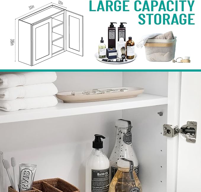Wall Kitchen Cabinets, Wall Mounted, RTA Upper Cabinet, Modern - Image 6