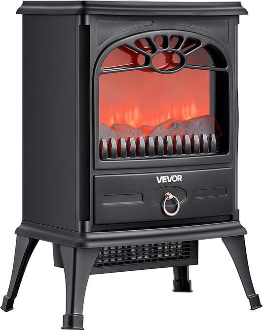 VEVOR 22.8inch Freestanding Fireplaces, 1500W 5120BTU Portable Electric by VEVOR