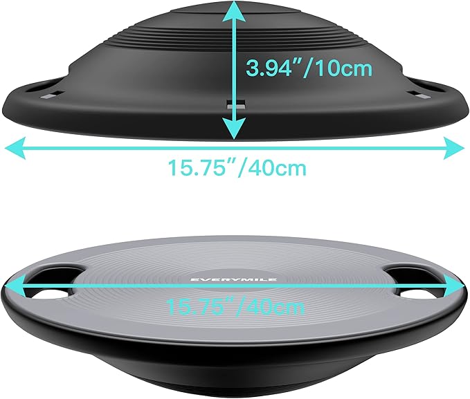 EVERYMILE Wobble Balance Board, Exercise Balance Stability Trainer Portable - Image 5