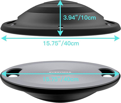 EVERYMILE Wobble Balance Board, Exercise Balance Stability Trainer Portable - Image 5