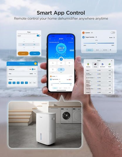 GoveeLife Dehumidifier for Home 4, 500 Sq. Ft. 50 to 137 Pint - Image 6