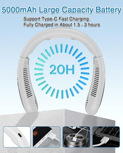 GAITIR Neck Air Conditioner, Portable Neck Fan - Image 4