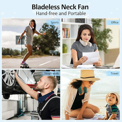 BIRDDIE Portable Bladeless Hanging Neck Fans - Image 5