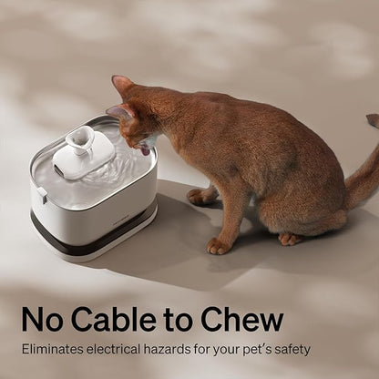 PETLIBRO Cat Water Fountain, Cordless Pet Water Fountain Battery Operated - Image 5