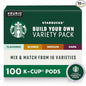 Starbucks Coffee, Keurig K-Cup Pods, Custom Build Your Own Variety Pack by StarbucksbyNespresso