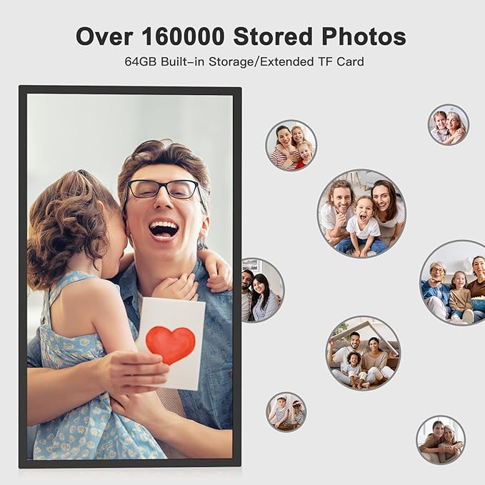 32-Inch FHD 64GB Extra Large Digital Picture Frame - Image 5