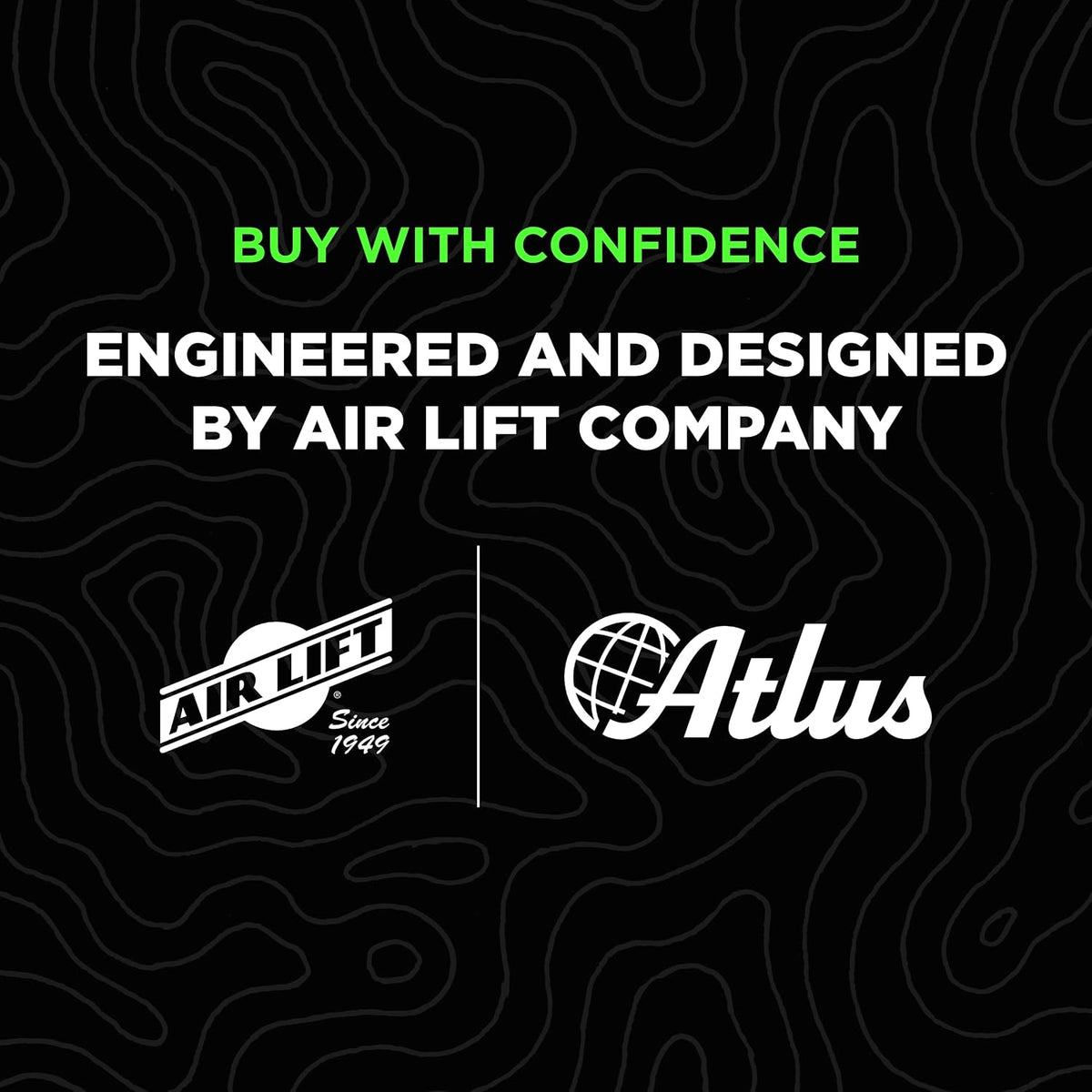 Atlus Engineered By Air Lift A5000 Air Bag Suspension Kit for 2019-2025 Ram 1...