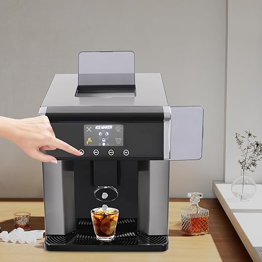 Portable Ice Maker Machine, 2-in-1 Countertop Ice Maker - Image 2