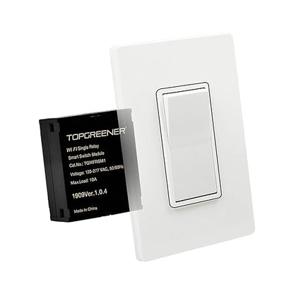 TOPGREENER Wi-Fi Relay Module, Hidden Smart Switch - Image 2