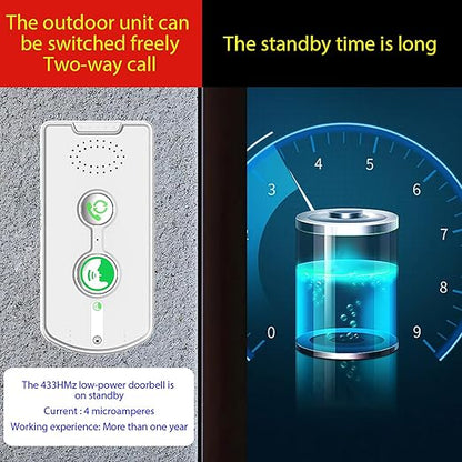 Swokely Rechargeable Wireless Intercom Unit, 2-Way Talking, 500 Meter Talking - Image 4