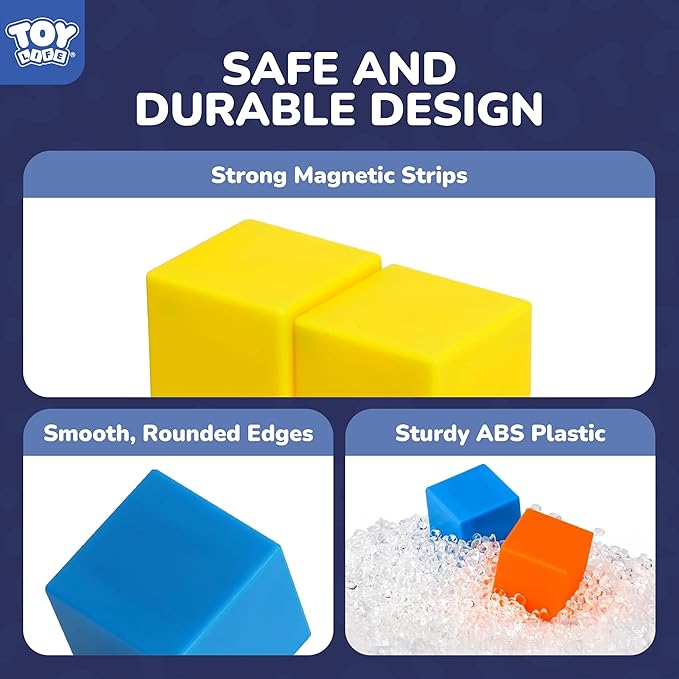 64PCS Magnetic Blocks, Magnetic Building Blocks - Image 6