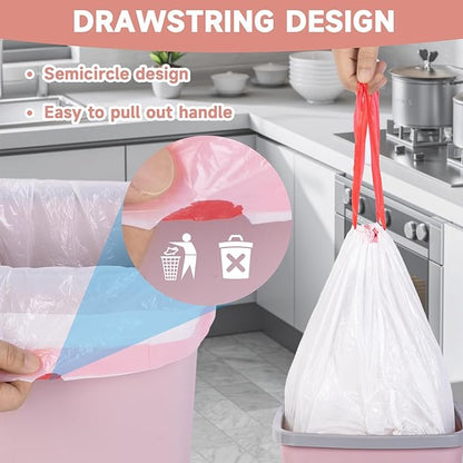 4 Gallon Small-Trash-Bag Kitchen-Garbage-Bags Drawstring - Image 6