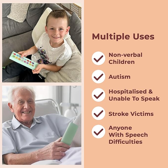 AAC Device for Autism & Speech Therapy. Non Verbal Communication Tools for Kids - Image 6