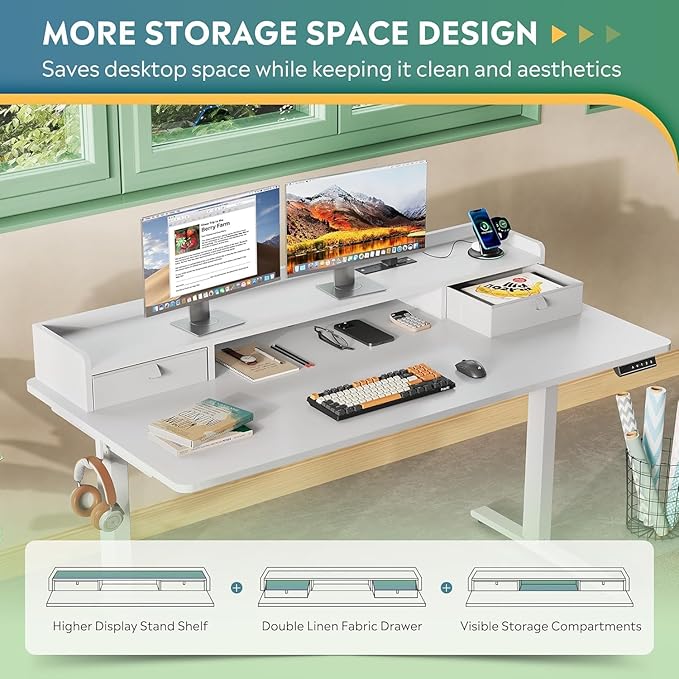 DEVAISE 55×28 Inch Electric Standing Desk - Image 4