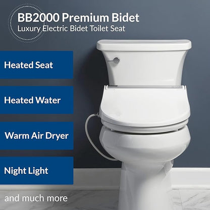 Bio Bidet BB2000 Electric Bidet Toilet Seat, Warm Water - Image 4