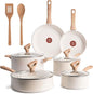 T-Fal Revive Ceramic Nonstick Cookware Set, Oven Safe Up to 350ºF, Includes by T-falbrand