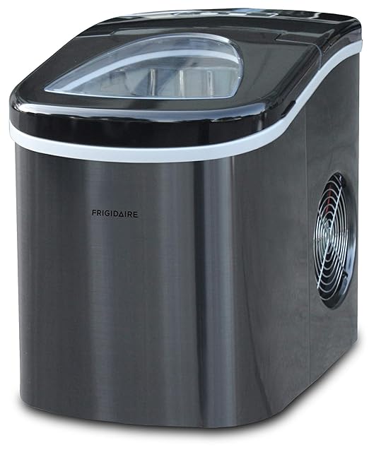 Frigidaire Countertop Portable, 26 lb per Day Bullet Ice Maker Machine by Frigidaire