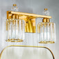 FDPBY Bathroom Vanity Lights 2-Light Gold Modern Crystal Vanity Light Fixtures by FDPBY