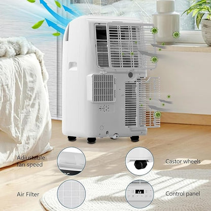 Portable Air Conditioners 10000 BTU, Remote Control AC - Image 3