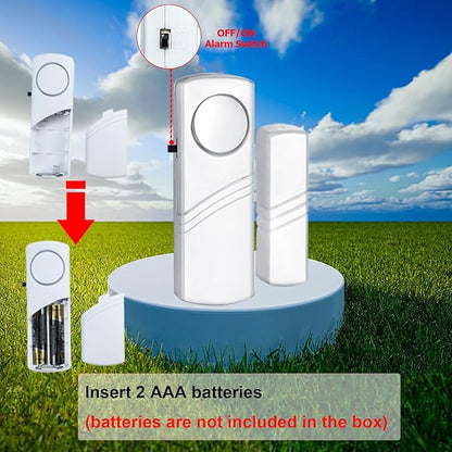 Security Door Window Alarm, Wireless Sensor Door Window Burglar Alarm, Door - Image 3