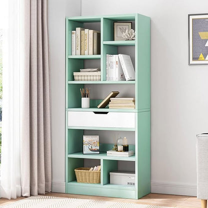 IOTXY Wooden Open Shelf Bookcase - Image 2