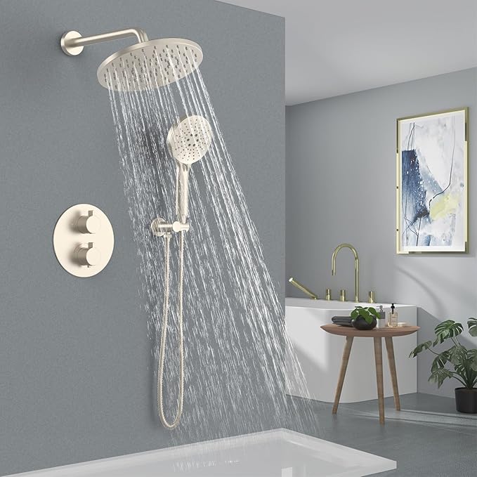 Iriber Thermostatic Shower System Wall Mount - Image 2