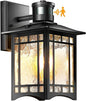 Motion Sensor Outdoor Lights, Dusk to Dawn Light Fixture, Front Porch Light by XANGQAN