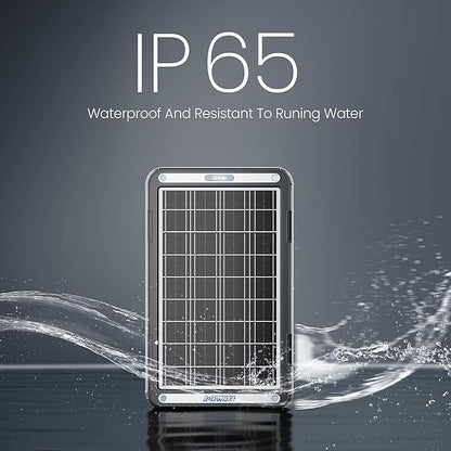 POWOXI 12V Solar Car Battery Charger: 15W Solar Trickle Charger Maintainer - Image 7