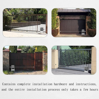 GATEXPERT Fast Automatic Sliding Gate Opener Kit Driveway Security Gate - Image 4