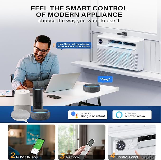 ROVSUN 10000 BTU Inverter Window Air Conditioner - Image 4
