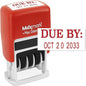 MaxMark Self-Inking Rubber Date Office Stamp by Maxmark
