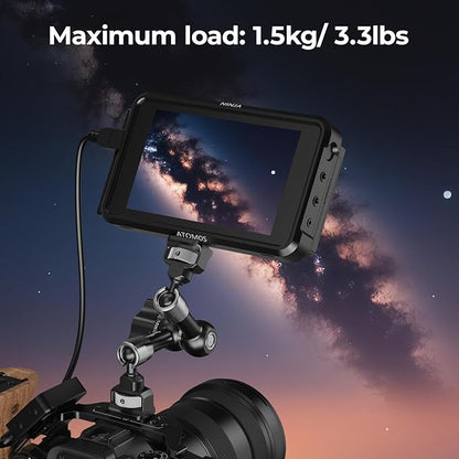 SMALLRIG 7'' Magic Arm with 1/4"-20 Screws & Spring-Loaded Pins, 1.5kg Load - Image 4