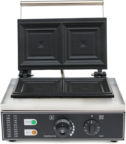 CNCEST Commercial Sandwich Maker, Electric Sandwich Machine Toaster and - Image 4