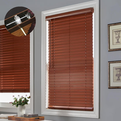2pcs Low Profile Wand Tilter Mechanism with 7/32" Hexagon Shaped Gear Hook Connection for Low Rail Horizontal Wood and Faux Wood Blinds headrail