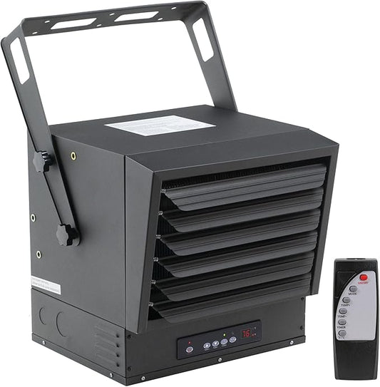 Comfort Zone 10, 000W Hard-Wired Garage Heater – Industrial & Commercial by ComfortZone