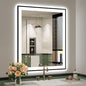 YEELAIT 36x30 Inch LED Bathroom Mirror by YEELAIT