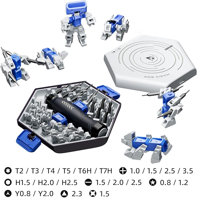 JAKEMY Precision Screwdriver Set: Building-block Screwdriver - Image 8