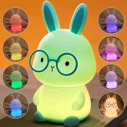 FAMIDUO Bunny Night Light, Rabbit Lamp by FAMIDUO-BrightenYourLife