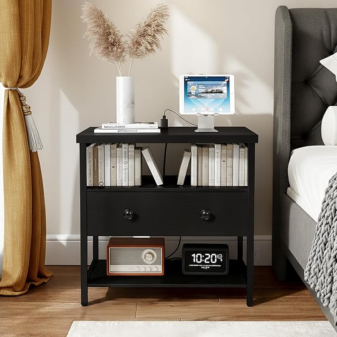 Edbuosy 27 Inch Wide Night Stand - Image 8