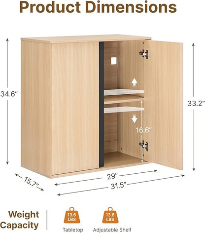 63" Sideboard Buffet Cabinet - Image 2
