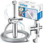 Handheld Bidet Sprayer for Toilet, Hand Held Bidet Attachment, Cloth Diaper by Uvish