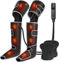 CINCOM Leg Massager with Heat and Compression, 3-in-1 Foot Calf & Thigh Massager by CINCOM
