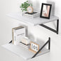 Heimlove White Deep Floating Shelves by Heimlove