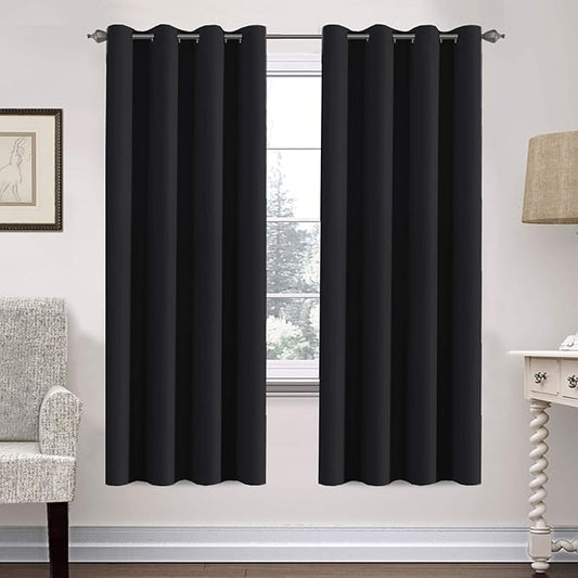 H.VERSAILTEX Thermal Insulated Blackout Curtains Window Panel Drapes by HVERSAILTEX