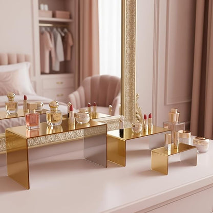 Chuangdi 2 Sets Acrylic Display Risers, Product Stand, Jewelry Display Riser - Image 6